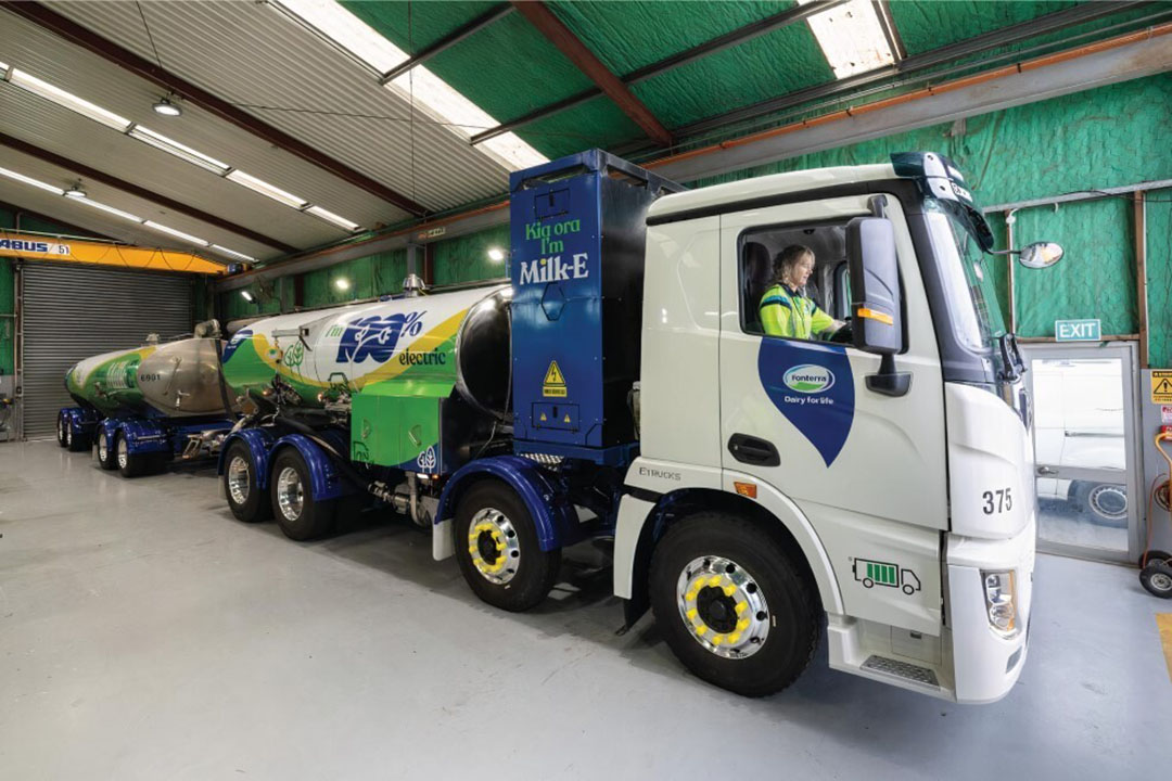 Fonterra Launches Electric Milk Tanker Dairy Global 