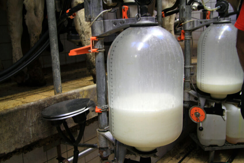 The 2024 estimate of raw milk production is higher due to a larger dairy cow inventory. Photo: Canva